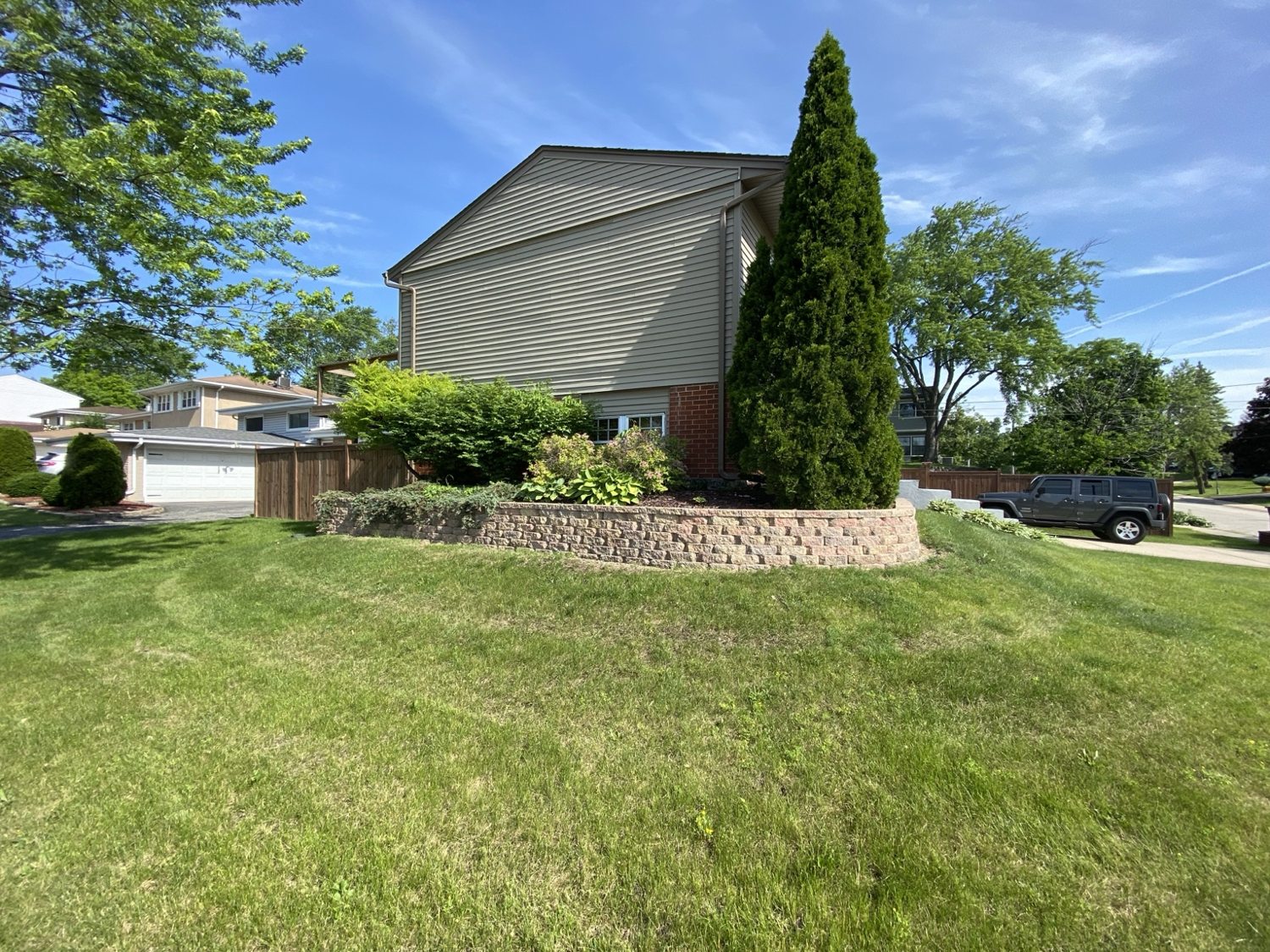 Finished exterior project